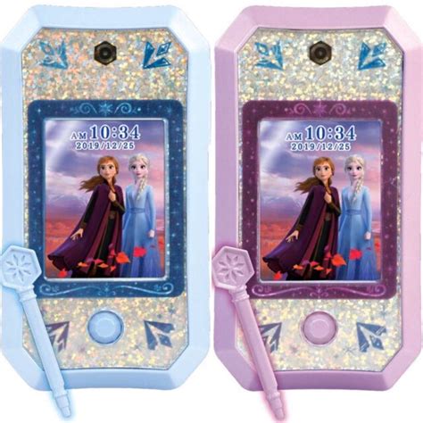 Disney Frozen2 Smartphone Toy Glitter Smart Palette Pair Anna And Elsa