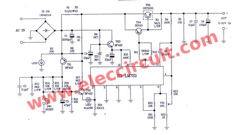 The above universal power supply circuit provides a variable voltage between 3 to 30v, the maximum current of 1.5a and addition of modules can provide a higher current. Variable power supply circuit, 0-50v at 3A with PCB ...