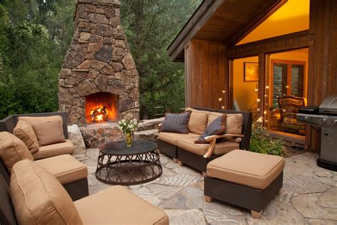 Cool Outdoor Fireplace Outdoor