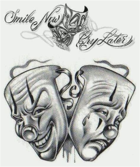 Divine Gangsta Clown Tattoos Pictures Of Gangster Tattoos Gangster