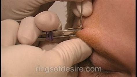 Elayne Angels Eyebrow And Ear Cartilage Piercing Video Elayne Angels Body Piercing Videos