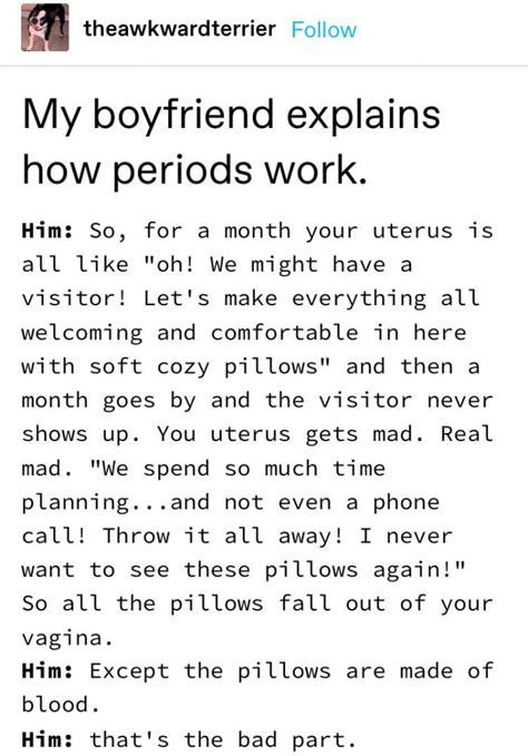 Tumblr Posts About Periods That Ll Make Anyone With A Uterus Laugh And Wince Really Funny