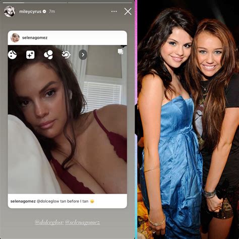 Pop Faction On Twitter Miley Cyrus Reposted Selena Gomezs Photo Via