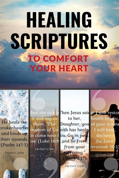 15 Healing Scriptures To Comfort Your Heart Healing Scriptures