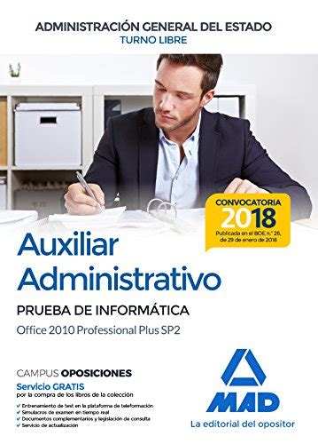 Auxiliar Administrativo De La Administración General Del Estado Turno