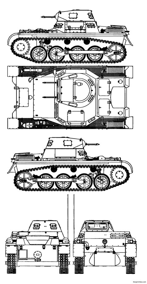 German Ww2 Battle Tank Ia Free Plans