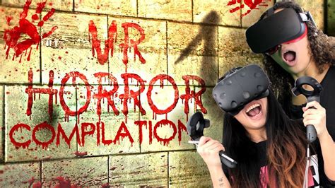 Funny VR Horror Jumpscare Compilation YouTube