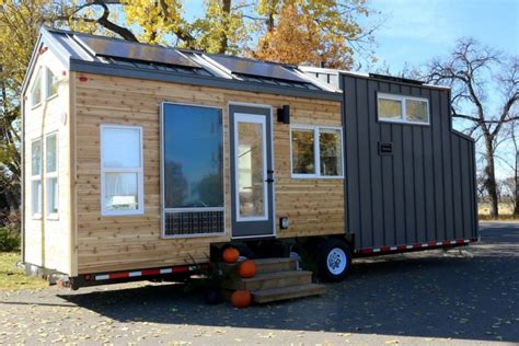 Stunning Tiny Home On Wheels With Off Grid Solar Features