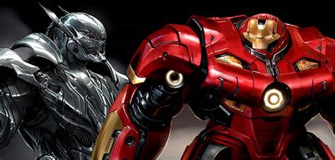Ultron And Hulkbuster Concept Art For Avengers Age Of Ultron