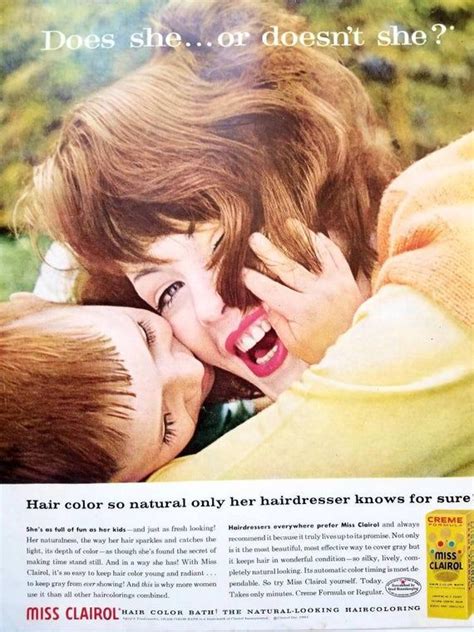 1962 Miss Clairol Hair Color Bath Vintage Advertisement Etsy Clairol Hair Color Clairol