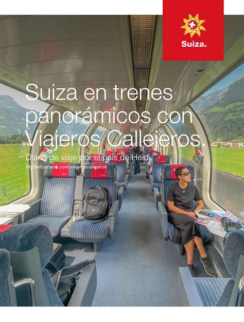 Suiza En Trenes Panorámicos Con Viajeros Callejeros By Switzerland
