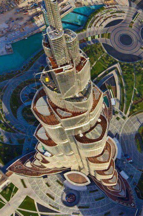 Burj Khalifa Dubai An Aerial View Amazing Image Around The World