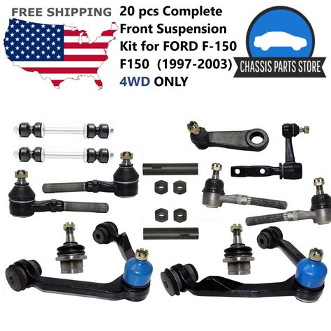 20 Pcs Complete Front Suspension Kit For Ford F 150 F150 1997 2003