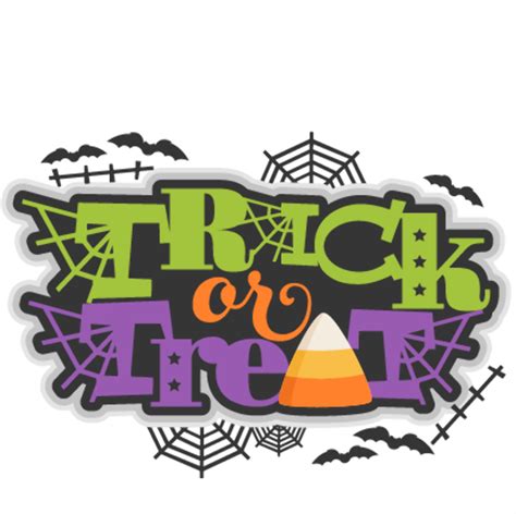 Download High Quality Trick Or Treat Clipart Banner Transparent Png