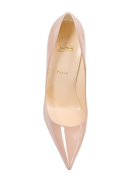 Christian Louboutin So Kate 120 Patent Leather Pumps In Pink Lyst