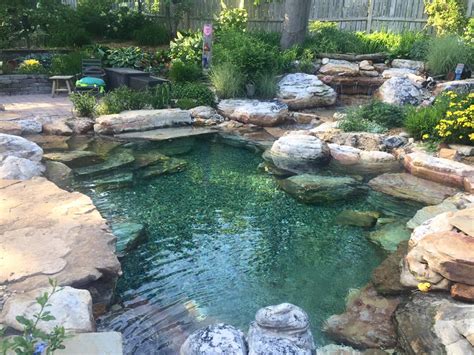 Natural Swimming Pools With Pond Boulders Splash Supply Company