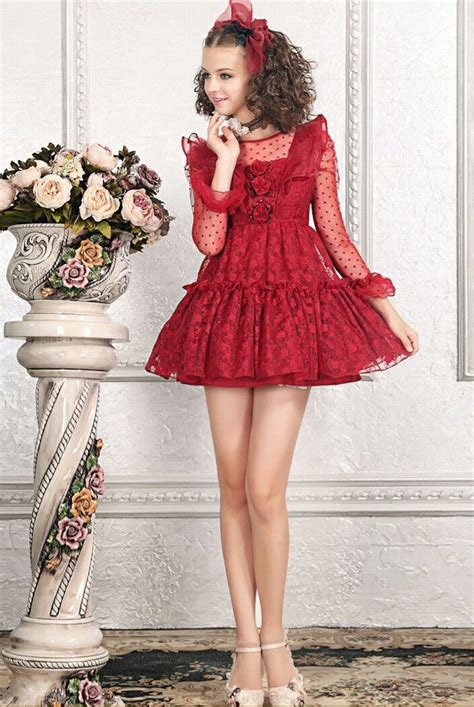 Pin By Bořek On Red Dresses Pretty Party Dresses Girly Girl Outfits