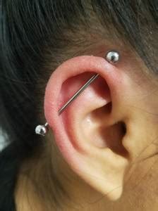 A helix piercing is done on the upper cartilage of the ear. Ear Piercing Chart - Ear Piercing Types and Ear Piercing ...