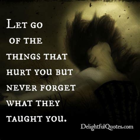 Never Forget What Hurt Taught You Delightful Quotes