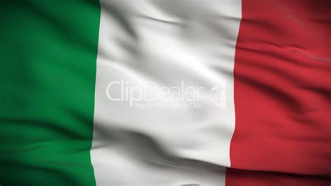 Italian Flag HD. Looped.: Royalty-free video and stock footage