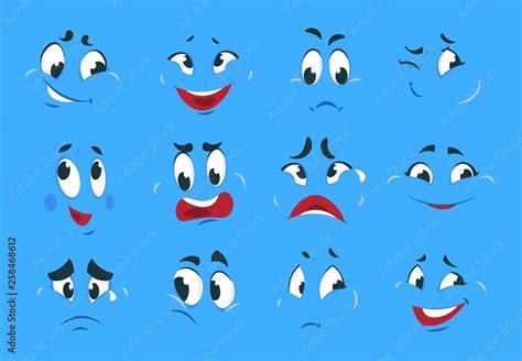 Funny Cartoon Expressions Evil Angry Faces Crazy Character Sketches