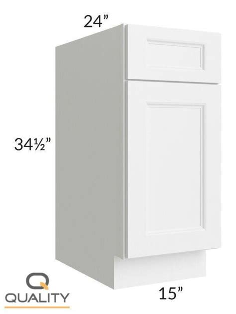 Single Door Single Drawer Bases Shaker B15 Quality Design Cabinet