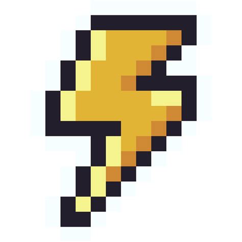 Lightning Icon Mario Pixel Icon Collection