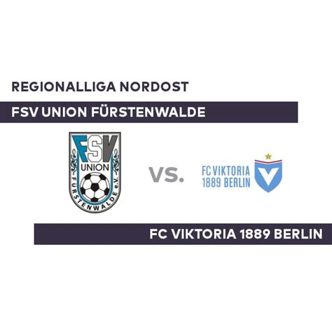Offizielle seite des fc viktoria 1889 berlin tickets für das morgige testspiel: FSV Union Fürstenwalde - FC Viktoria 1889 Berlin: FC ...