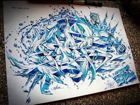 Usually, this form of graffiti incorporates interwoven and overlapping letters and shapes. Wildstyle Graffiti King | Skore79 - YouTube