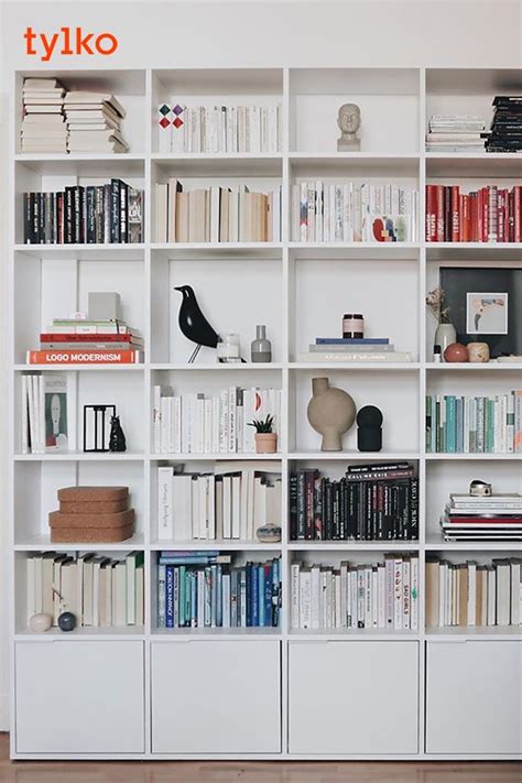 Bookshelves For Small Spaces White Bookshelves Bookshelves In Living