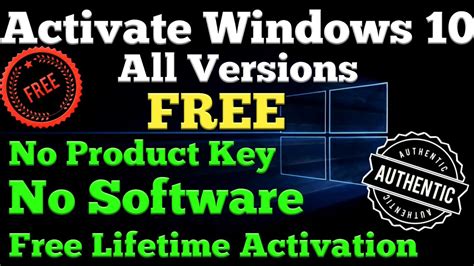 How To Activate Windows 10 Free Activate Windows 10 Without Any