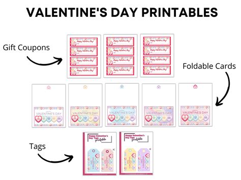 valentine s day printables bundle