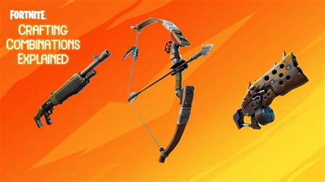 Fortnite Season 6 All Crafting Combinations Explained