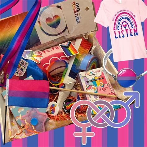 Bisexual Pride Mystery Box Lgbtqia Mystery Box T Box Etsy