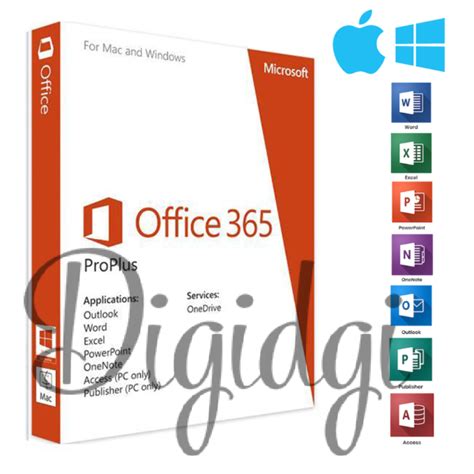 Microsoft Office 365 Pro Plus Lifetime Account 5 Devices Macwinmobile