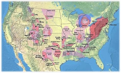 Shale Gas Map Us