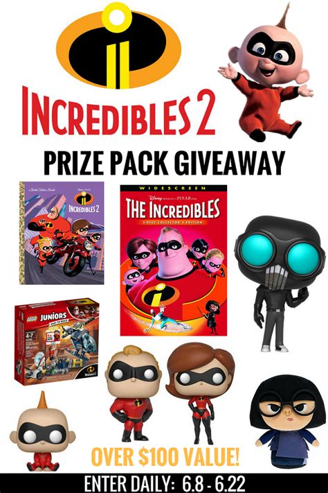 Incredibles 2 Prize Pack Giveaway Nanny To Mommy