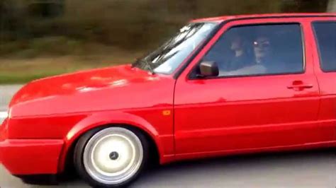 Golf Mk2 Rp Stance Short Highway Preview Youtube