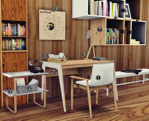 Mxims Office 6 Prismo Office Set Sims 4 Updates ♦ Sims 4 Finds