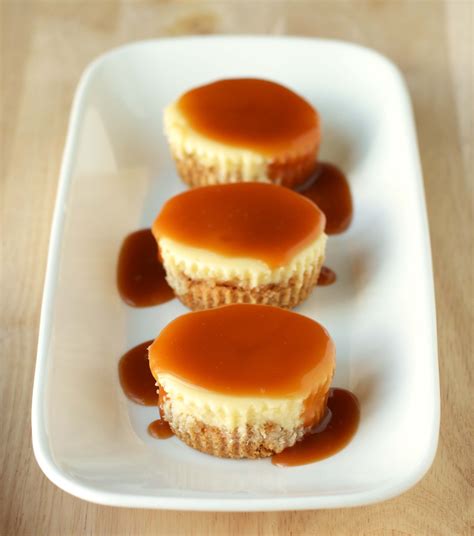 Salted Caramel Mini Cheesecakes Friday Is Cake Night