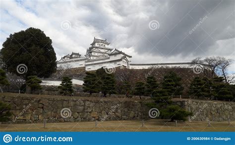 Himeji Castle Himeji Hyogo Japan Stock Foto Image Of Monument Stad