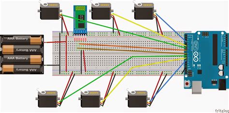 Mitappinventor Control Multiple Servo Motors Using Arduino And Android App