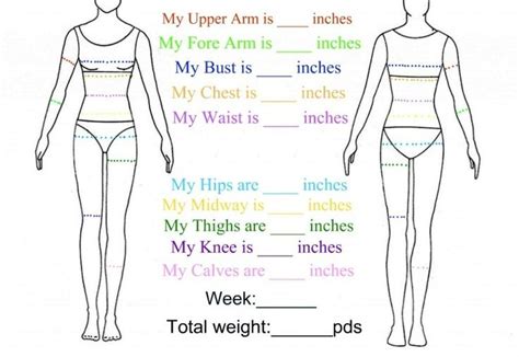 Body Measurement Chart Yahoo Image Search Results Weight Charts