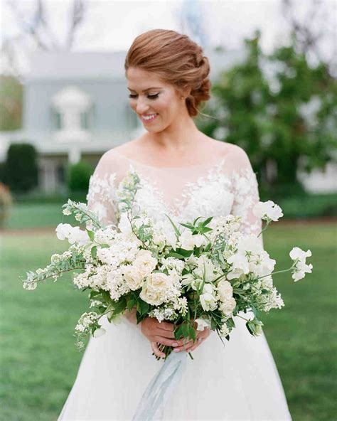 64 White Wedding Bouquets Martha Stewart Weddings