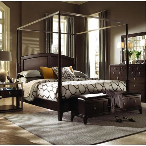 Kincaid eastern king poster bed $895. 92-135h-cn Kincaid Furniture Alston Queen Poster Bed With ...