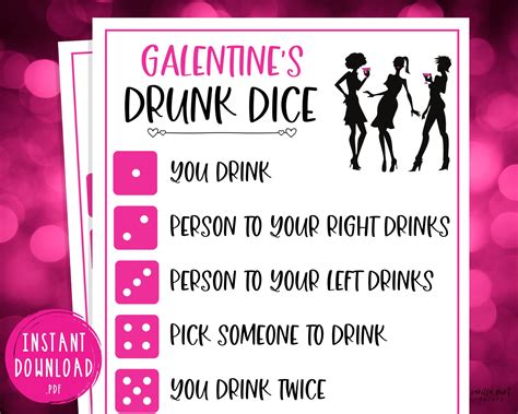 Drink If Game Ladies Night Games Girls Night Out Fun Drinking Game