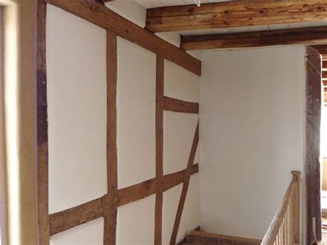 Fachwerksanierung diese fehler sollten sie vermeiden das haus. Lehmputz im Treppenhaus - Fachwerk verputzen Frankfurt