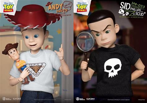 Beast Kingdom Reveals Toy Story Andy And Sid Action Figures