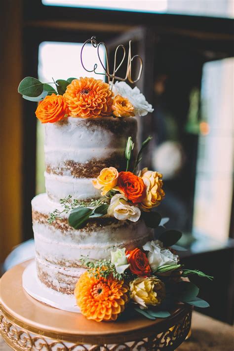 Rustic Wedding Fall Wedding Cake Ideas