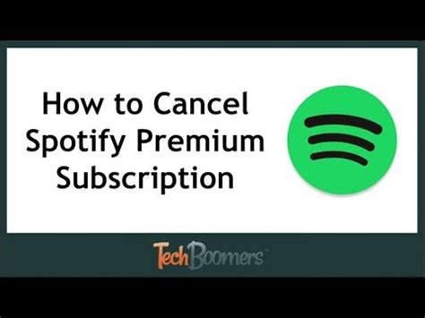 How to cancel an app store, news+, or apple arcade subscription on apple tv. How to Cancel Spotify Premium Subscription - YouTube